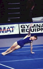 AIS Gymnast Floor Routine - Photo : NSIC Collection ASC